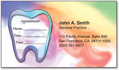 smart practice dental appointment cards|appointment cards with removable sticker.